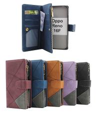 XL Oppo Reno 16F Lyx Pl&aring;nboksfodral