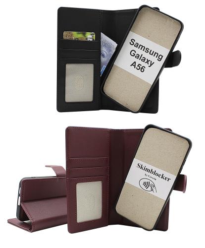 Skimblocker Samsung Galaxy A56 Magnet Plånboksfodral