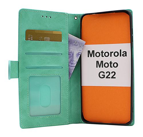 Zipper Standcase Wallet Motorola Moto G22