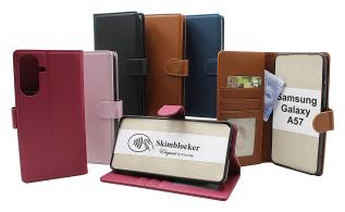 Skimblocker Samsung Galaxy A57 5G Pl&aring;nboksfodral