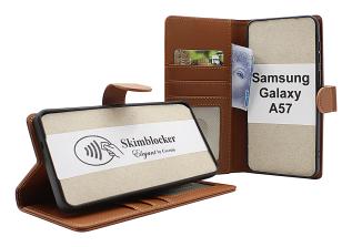 Skimblocker Samsung Galaxy A57 5G Pl&aring;nboksfodral