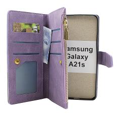XL Samsung Galaxy A21s Lyx Plånboksfodral