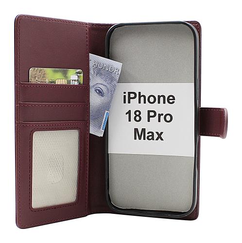 Skimblocker iPhone 18 Pro Max Magnet Plånboksfodral