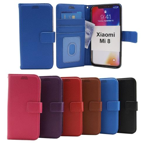 billigamobilskydd.seNew Standcase Wallet Xiaomi Mi 8