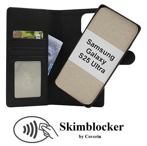 CoverinSkimblocker Samsung Galaxy S25 Ultra Magnet Plånboksfodral