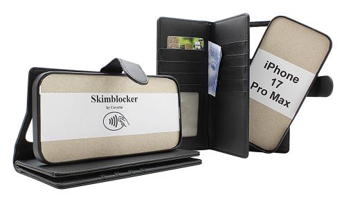 Skimblocker iPhone 17 Pro Max XL Magnet Plånboksfodral