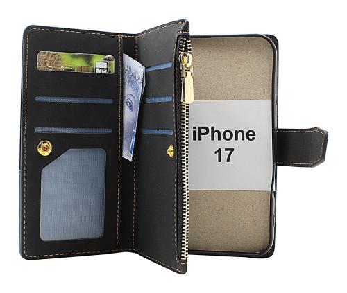 XL iPhone 17 Lyx Plånboksfodral
