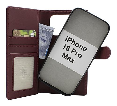 Skimblocker iPhone 18 Pro Max Magnet Plånboksfodral