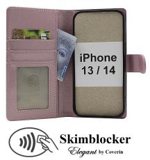 Skimblocker iPhone 13 / 14 Plånboksfodral