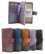 XL iPhone 17 Lyx Plånboksfodral
