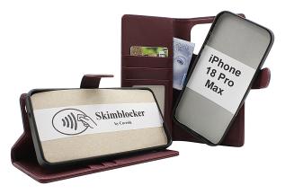 Skimblocker iPhone 18 Pro Max Magnet Pl&aring;nboksfodral