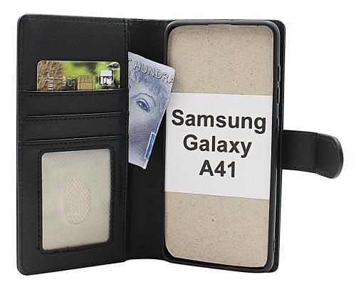 Skimblocker Samsung Galaxy A41 Magnet Plånboksfodral