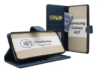 Skimblocker Samsung Galaxy A57 5G Pl&aring;nboksfodral