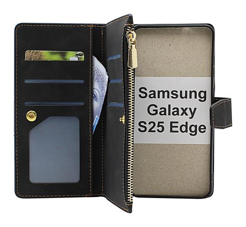 XL Samsung Galaxy S25 Edge Lyx Plånboksfodral