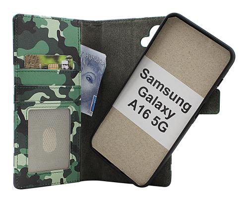 Skimblocker Samsung Galaxy A16 / A16 5G Magnet Plånboksfodral Design