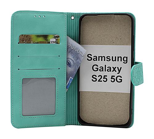 Flower Samsung Galaxy S25 Plånboksfodral