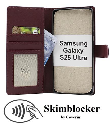 CoverinSkimblocker Samsung Galaxy S25 Ultra Magnet Plånboksfodral