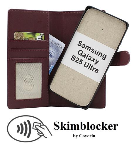 CoverinSkimblocker Samsung Galaxy S25 Ultra Magnet Plånboksfodral