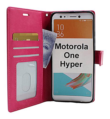 Crazy Horse Wallet Motorola One Hyper