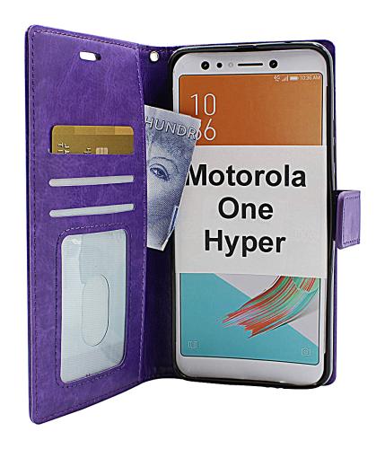 Crazy Horse Wallet Motorola One Hyper