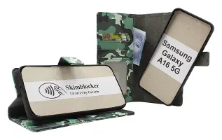 Skimblocker Samsung Galaxy A16 / A16 5G Magnet Plånboksfodral Design