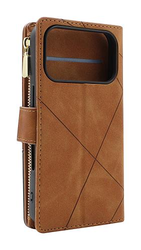 XL iPhone 18 Pro Lyx Plånboksfodral