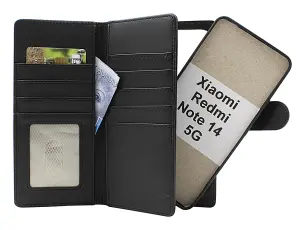 Skimblocker Xiaomi Redmi Note 14 5G XL Magnet Pl&aring;nboksfodral