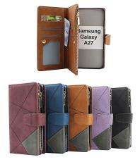 XL Samsung Galaxy A27 Lyx Pl&aring;nboksfodral
