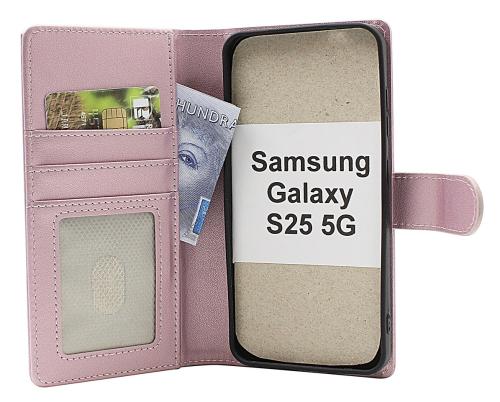Skimblocker Samsung Galaxy S25 Plånboksfodral