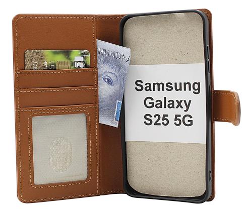 Skimblocker Samsung Galaxy S25 Plånboksfodral