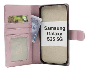 Skimblocker Samsung Galaxy S25 Plånboksfodral