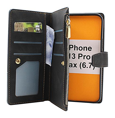 XL iPhone 13 Pro Max Lyx Plånboksfodral