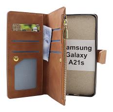 XL Samsung Galaxy A21s Lyx Plånboksfodral