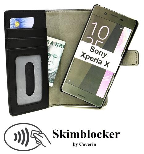 CoverinSkimblocker Magnet Fodral Sony Xperia X (F5121)