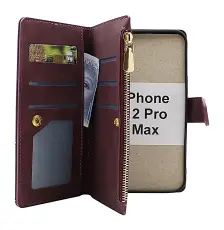 XL iPhone 12 Pro Max Lyx Pl&aring;nboksfodral