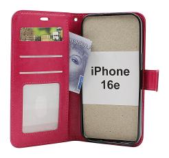 Crazy Horse iPhone 16e Pl&aring;nboksfodral