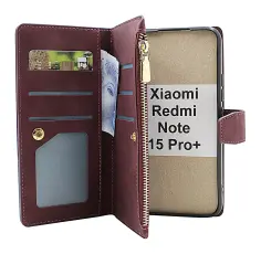 XL Xiaomi Redmi Note 15 Pro+ Lyx Pl&aring;nboksfodral
