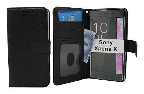 billigamobilskydd.seNew Standcase Wallet Sony Xperia X (F5121)