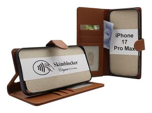 Skimblocker iPhone 17 Pro Max Pl&aring;nboksfodral