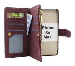 XL iPhone Xs Max Lyx Pl&aring;nboksfodral