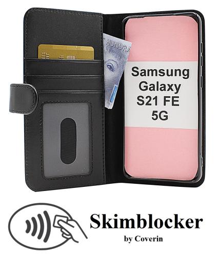 CoverinSkimblocker Plånboksfodral Samsung Galaxy S21 FE 5G
