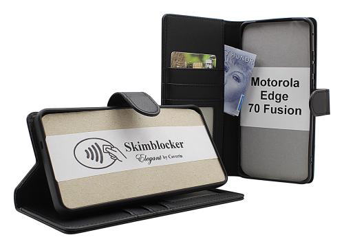 Skimblocker Motorola Edge 70 Fusion / 70 Fusion + Plånboksfodral