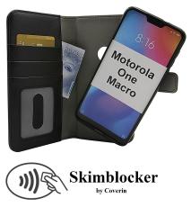 CoverinSkimblocker Magnet Fodral Motorola One Macro
