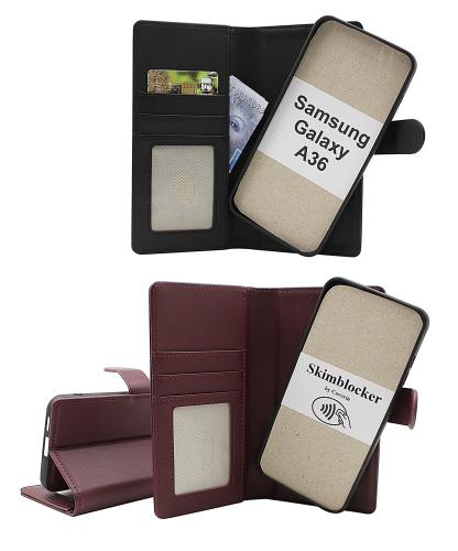 Skimblocker Samsung Galaxy A36 Magnet Plånboksfodral