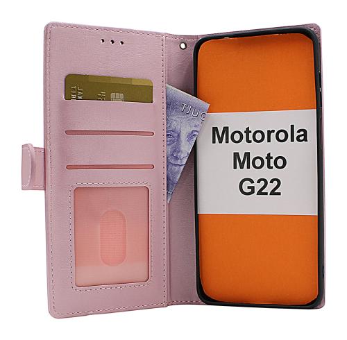 Zipper Standcase Wallet Motorola Moto G22