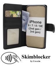 Skimblocker iPhone 6/7/8/SE 2nd/3rd Gen. Plånboksfodral