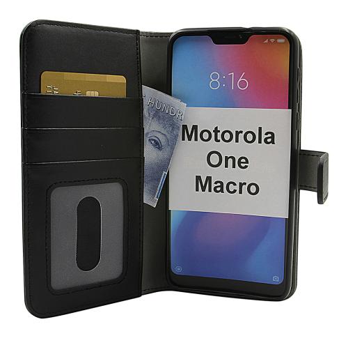 CoverinSkimblocker Magnet Fodral Motorola One Macro