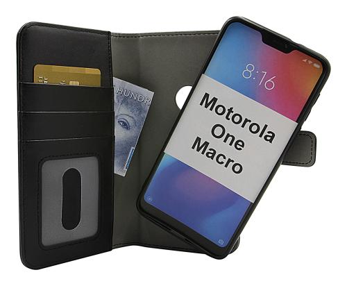 CoverinSkimblocker Magnet Fodral Motorola One Macro
