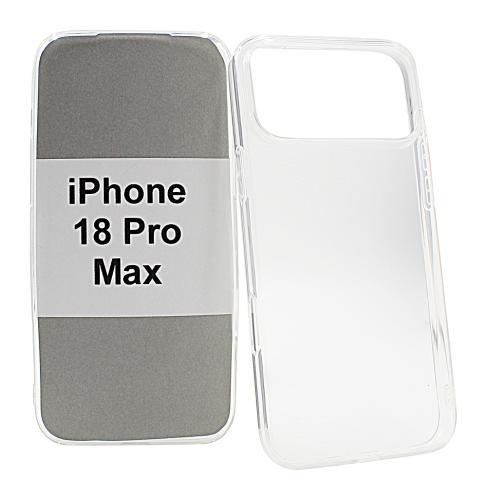 Ultra Thin TPU skal iPhone 18 Pro Max