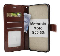 billigamobilskydd.seCrazy Horse Motorola Moto G55 5G Plånboksfodral